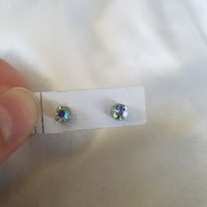 Iridescent earrings